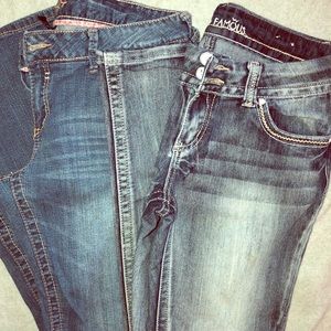 Two pairs of Jeans. Size 11.